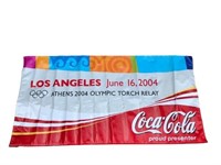 Athens 2004 Los Angeles Olympic Torch Relay Banner