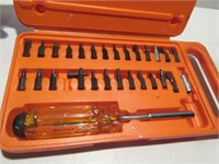 SMALL SET :SCREWDRIVER WITH BITS