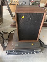 Vintage precor record player w/ speakers