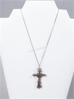 Sterling Silver Chain & Cross