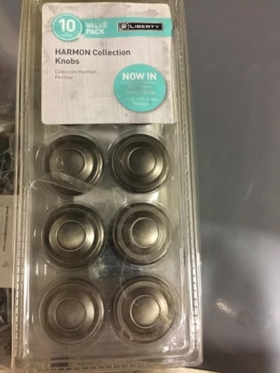 10pk Harmon Collection Knobs. x5