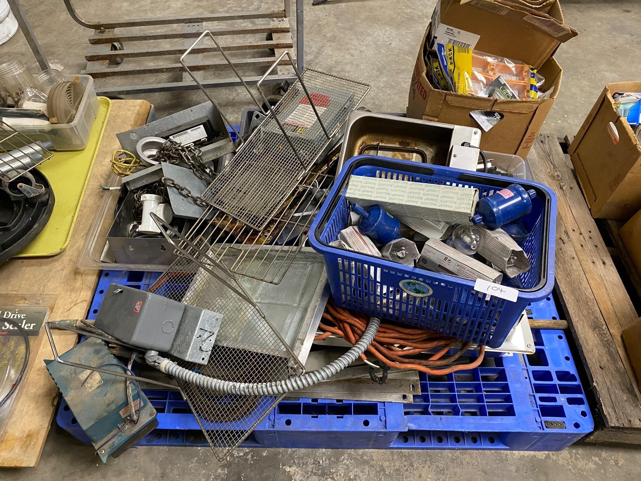 Assorted Restaurant Equipment Parts