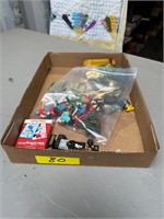 Box of small toys