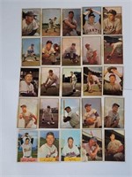 (22) 1952 Bowman Baseball Cards & 1954 Bowman 3