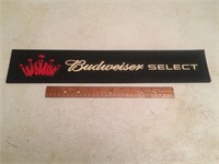 Budweiser Select Bar Rail Mat