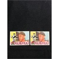 Two 1960 Topps Bill Mazeroski Cards