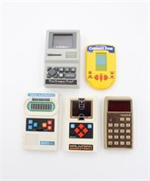 (5) Lot of Vintage Electronic Video Game Devices