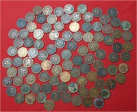 (100) Indian Head Cents
