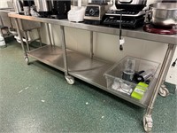 Eagle Stainless Steel Table on Casters