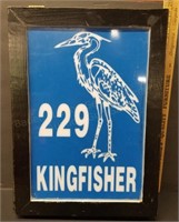 229 Kingfisher 19" Backlit Sign