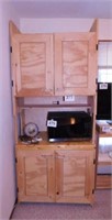 Hand crafted kitchen storage cabinet,