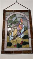 Hanging Stained Glass Bird