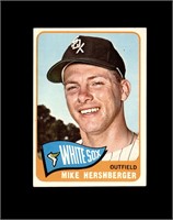 1965 Topps #89 Mike Hershberger EX to EX-MT+