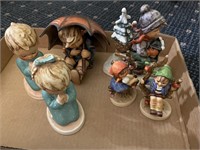 6 Goebel Figurines