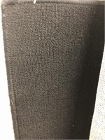 Black inexpensive rug - 60" wide