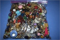 Gallon Bag of Costume Jewelry