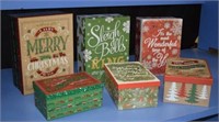 Five Sets Nesting Gift Boxes-30 Boxes Total