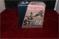 FEDERAL STEEL DUCK & PHEASANT SHOTSHELLS, 12 GA