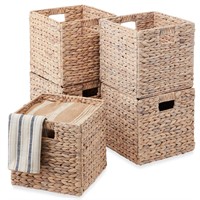 Best Choice Products 13x13in Hyacinth Baskets, Rus
