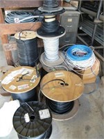 10 ROLLS COMMUNICATION WIRE -  VARIOUS SIZES