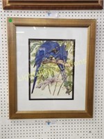 "HYACINTHINE MACAWS" LIMITED EDITION PRINT