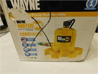 Wayne multi-use submersible pump, looks unused