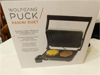 Wolfgang puck panini duel grill, unopened