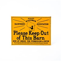 Wisconsin Dairymen's Association Sign