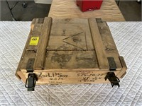 Wooden Ammo Crate