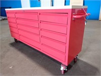 6' 15-Drawer Heavy Duty Tool Bench - Salmon