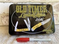 OLD TIMER KNIFE GIFT SET - 890TY BLAZER & FIXED