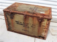 Wood Military Crate