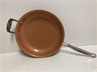 Bulbhead Red Copper Skillet