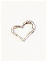 .925 Silver Heart Pendant   R