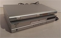 Two DVD Players- Power On