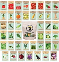 Set of 43 Assorted Vegetable & Herb Seed