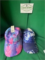 2 New Hats $14.99 tag so $30 value