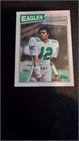 1987 Topps Football Randall Cunningham Rookie Card