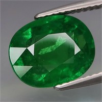 Natural Green Tsavorite Garnet 4.58 Cts - Untreate