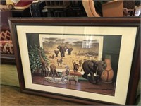 Framed Print "African Safari"  28"x40"