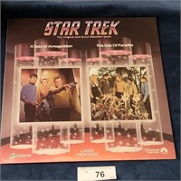 STAR TREK Laser Disc episode 23, & 25,  sealed.