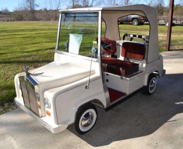 rolls royce golf cart