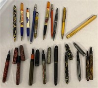 Vintage Fountain Pens and  Mechanical Pencil Lot