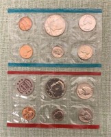 1972 U.S. Mint Uncirculated Coins P&D Sets