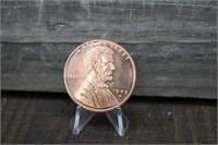 1 OZ Copper 1909 S Wheat Cent