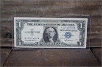 1957 $1 Silver Certificate Fancy Serial #