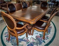 Furniture Elegant Dining Room Table & Chairs