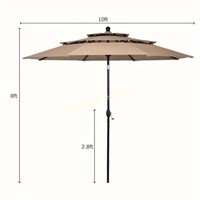 10ft 3 Tier Market Umbrella *No Base