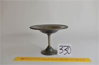 Small Pedestal Bowl marked International Silver