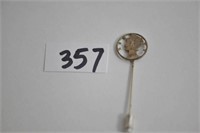 1944 Mercury Dime Stick Pin